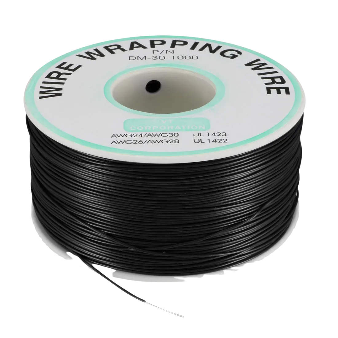 B-30-1000 30AWG Tin Plated Copper Wire Wrapping Cable سلك توصيل 1 متر