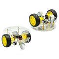 2WD Circular Smart Car Chassis Kit مجسم سيارة دائرية