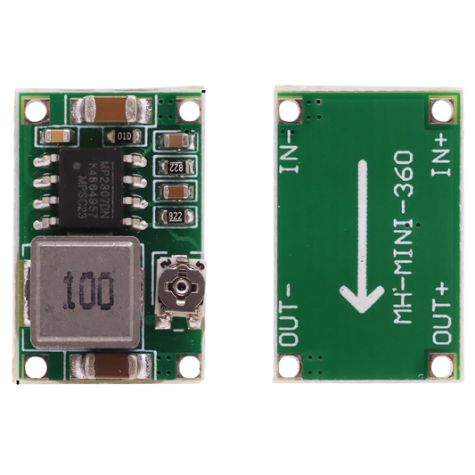 Mini 360 2A DC-DC step down Module 4.7V-23V to 1V-17V خافض جهد صغير