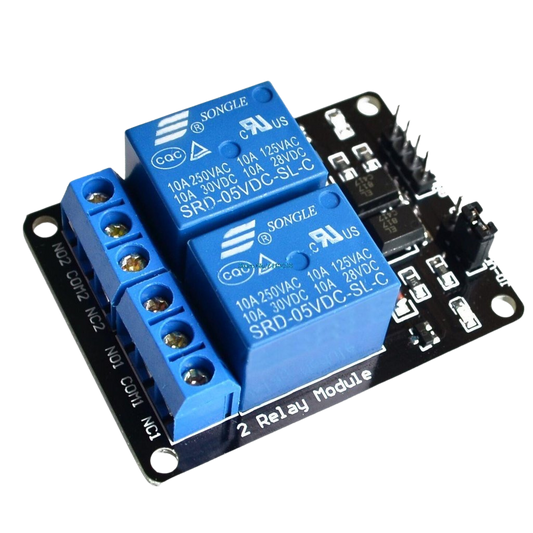 2 Channels 5V Relay Module ريلي زوجي