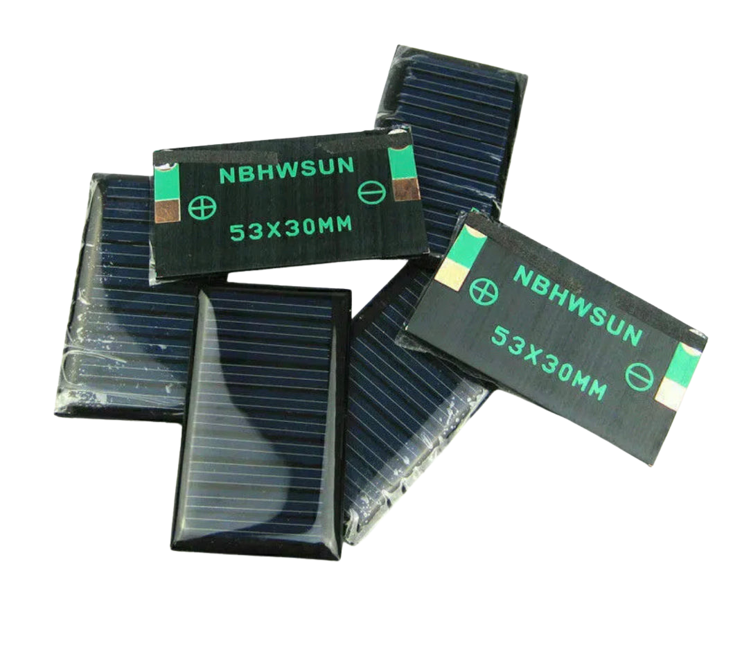 Solar Panel 5V 30mA 53x30mm خلية شمسية