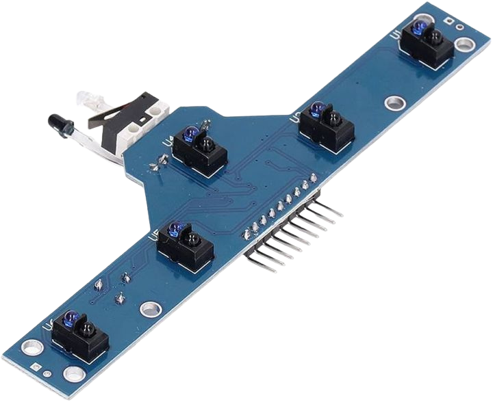 5 Channel Tracking module sensor حساس تتبع خمس قنوات