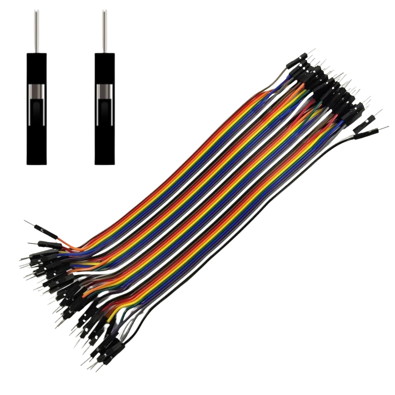 Jumper Wires 40pcs set 20cm حزمة اسلاك توصيل