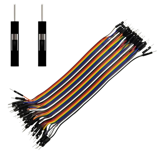 Jumper Wires 40PCS Set 20cm حزمة اسلاك توصيل