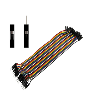 Jumper Wires 40PCS Set 20cm حزمة اسلاك توصيل