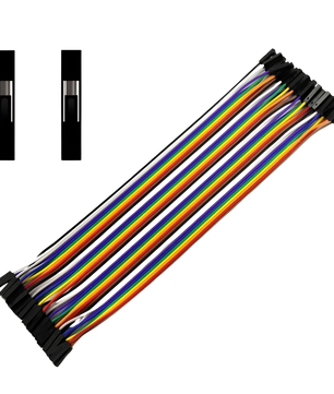 Jumper Wires 40PCS Set 20cm حزمة اسلاك توصيل