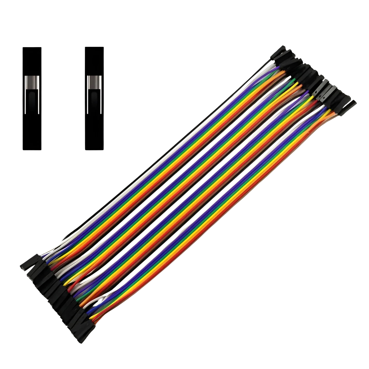 Jumper Wires 40pcs set 20cm حزمة اسلاك توصيل