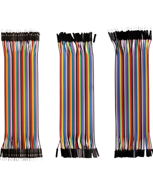 Jumper Wires 40PCS Set 20cm حزمة اسلاك توصيل