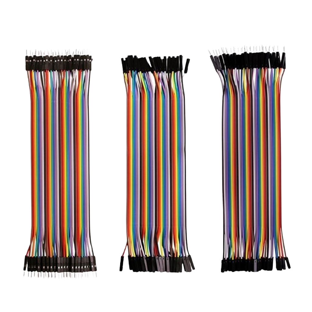 Jumper Wires 40PCS Set 20cm حزمة اسلاك توصيل