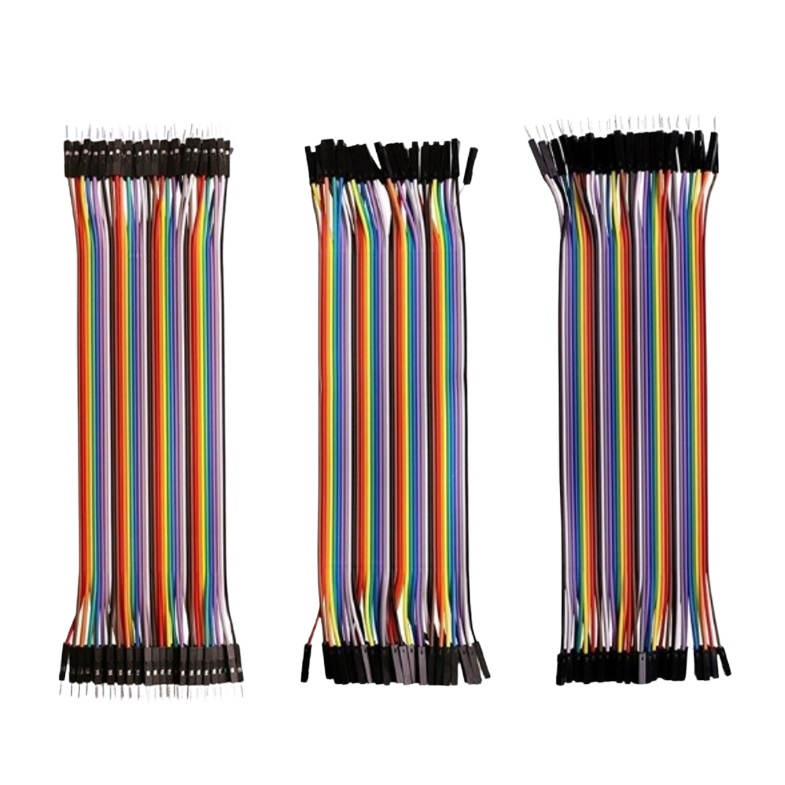 Jumper Wires 40pcs set 20cm حزمة اسلاك توصيل