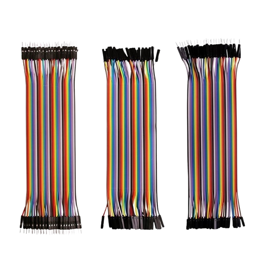 Jumper Wires 40PCS Set 20cm حزمة اسلاك توصيل
