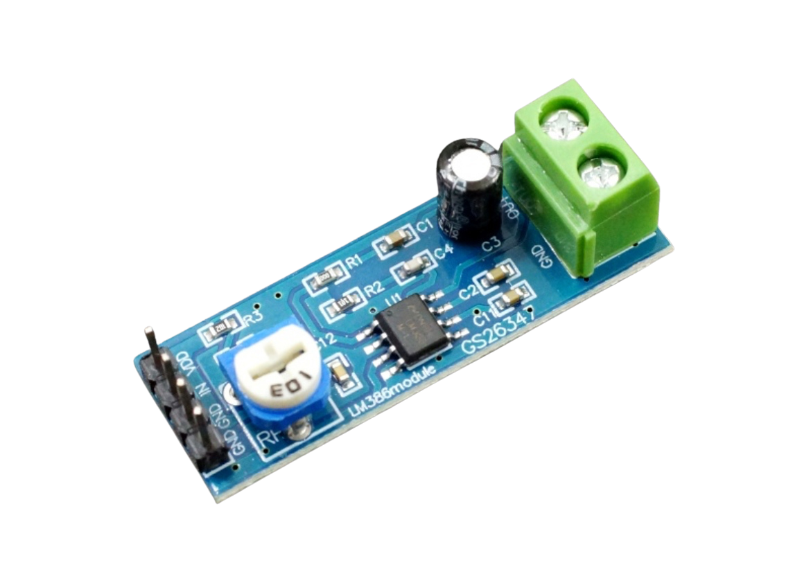 LM386 Mono Audio Amplifier Module مضخم صوت مونو