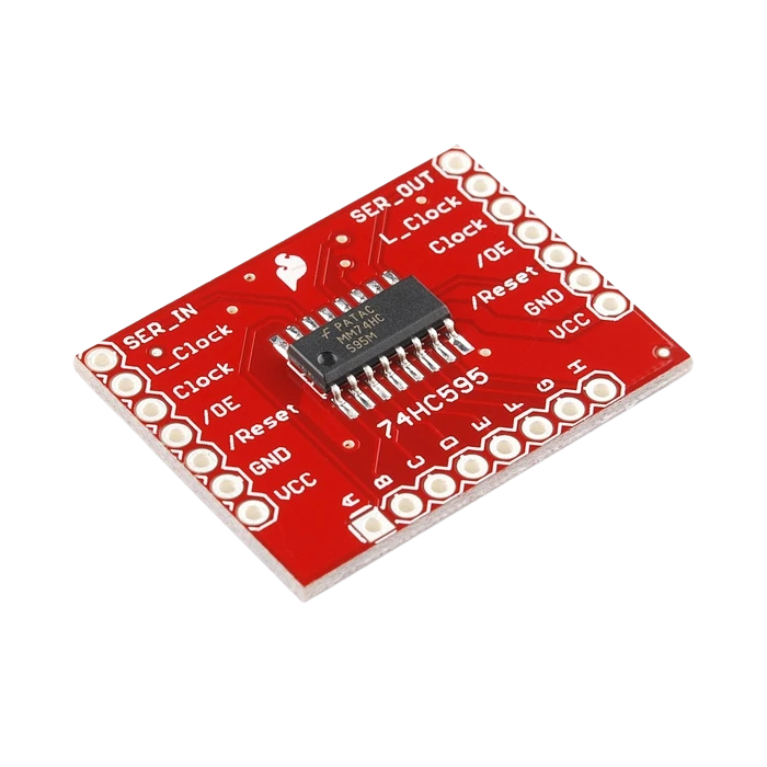 74HC595 Shift Register Module