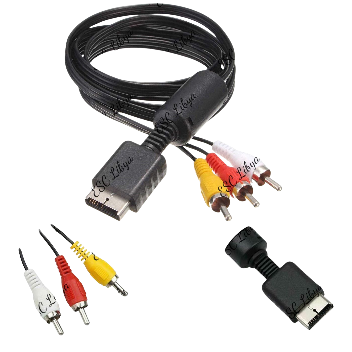 PS2 AV Cable خيط صص بلايستيشن