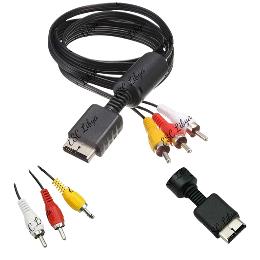 PS2 AV Cable خيط صص بلايستيشن