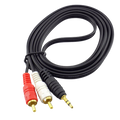 2 AV To 3.5mm Jack 1.5M Cable 2x1 خيط 2 صص-جاك صوت