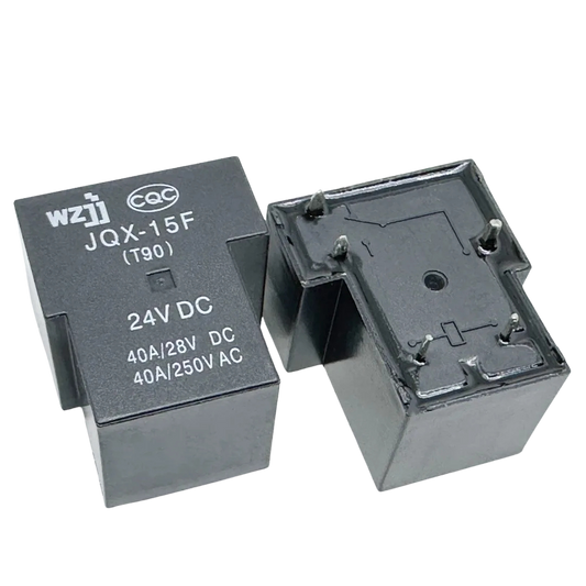 Relay JQX-15F(T90)-Z 24VDc 30A 5pins ريلي