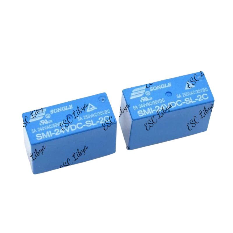 SMI-24VDC-SL-2C Relay 24V 5A 8Pins ريلي