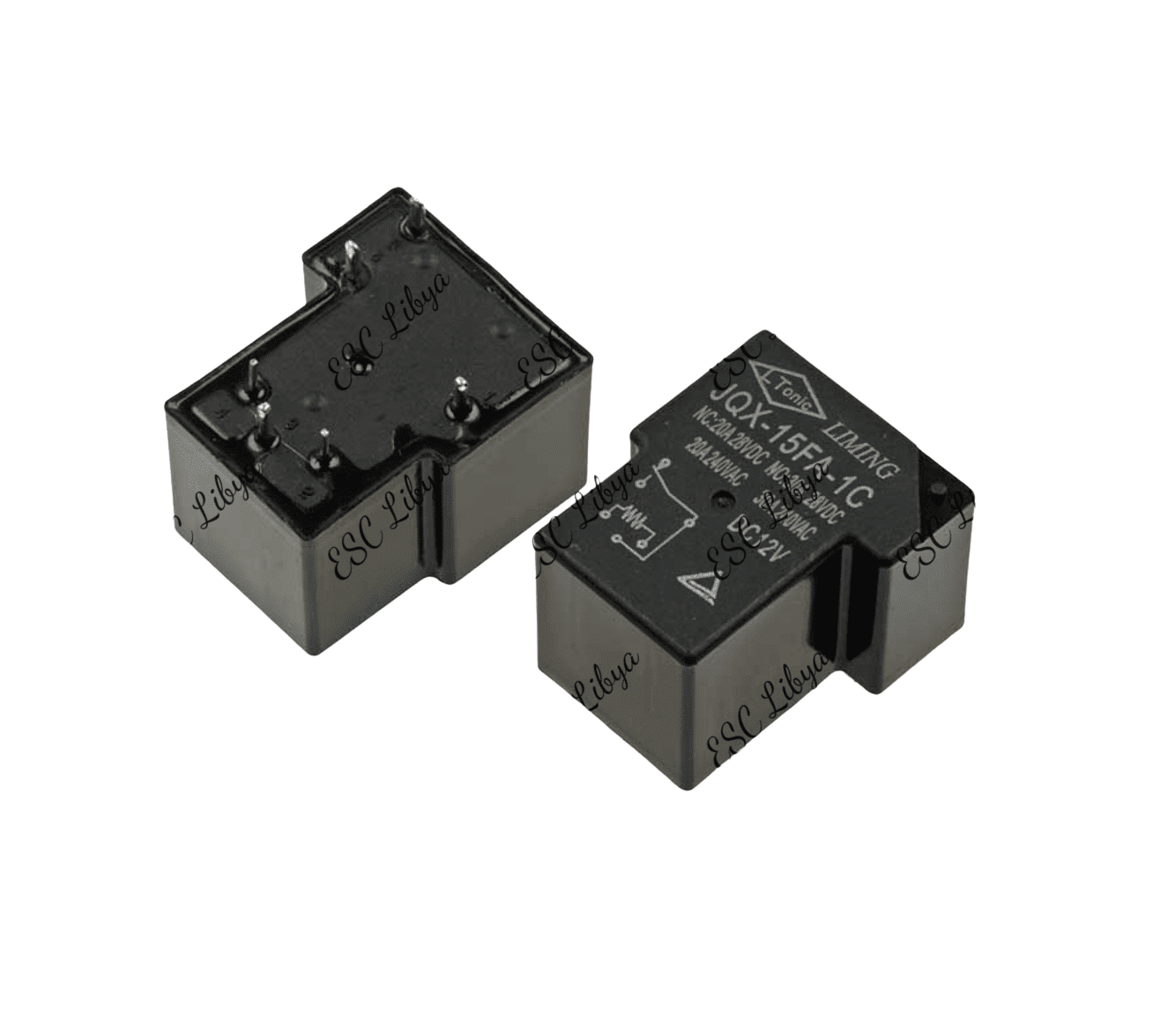Relay JQX-15F(T90)-Z 24VDc 30A 6pins ريلي