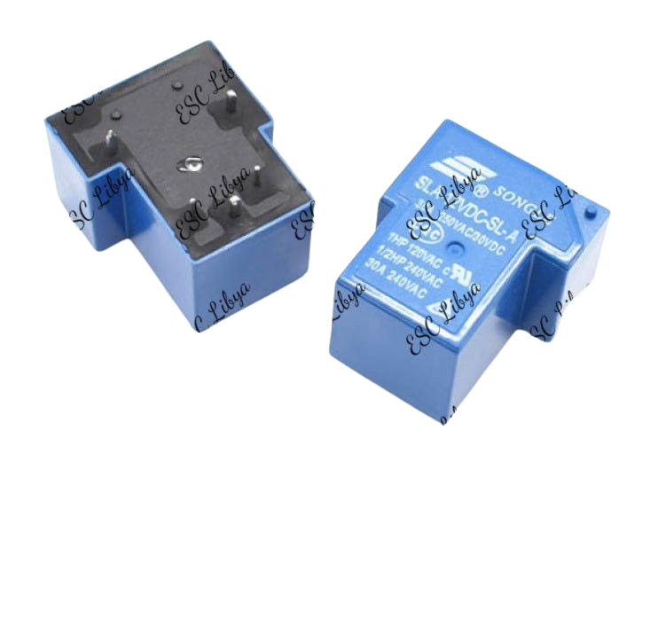 Relay SLA-12VDC-SL-A 30A 5pins ريلي