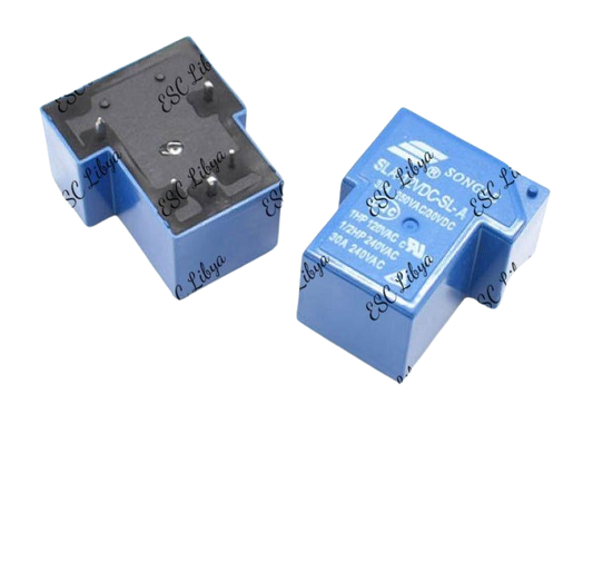 Relay SLA-12VDC-SL-A 30A 5pins ريلي
