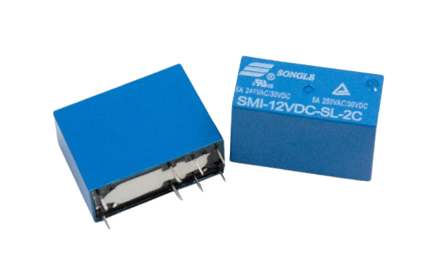 SMI-12VDC-SL-2C Relay 12V 5A 8pins ريلي