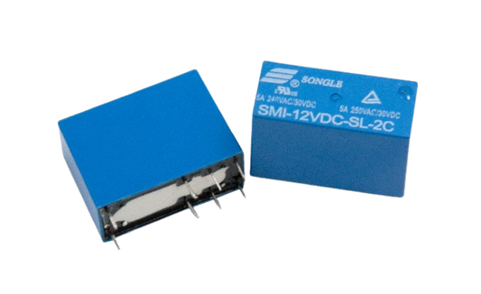 SMI-12VDC-SL-2C Relay 12V 5A 8pins ريلي