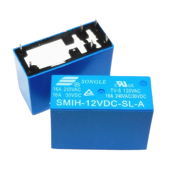 SMIH-12VDC-SL-A 12V 16A Relay 6Pins ريلي
