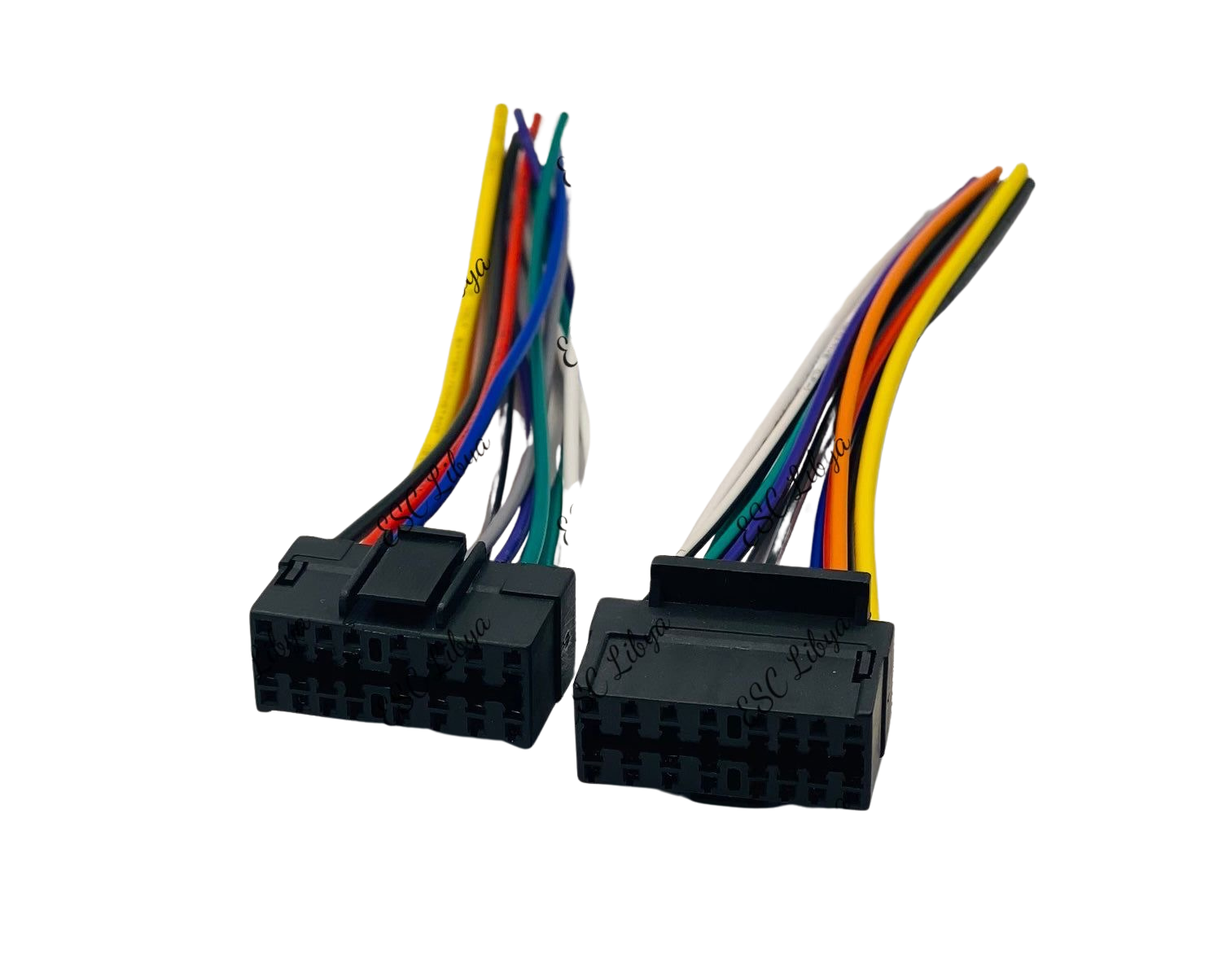 فيشة مسجل سيارة JVC كبيرة