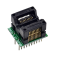 SOP20 To DIP20 300 mil OTS-20-1.27-01 SMD IC Programmer Adapter أدابتر مبرمجة