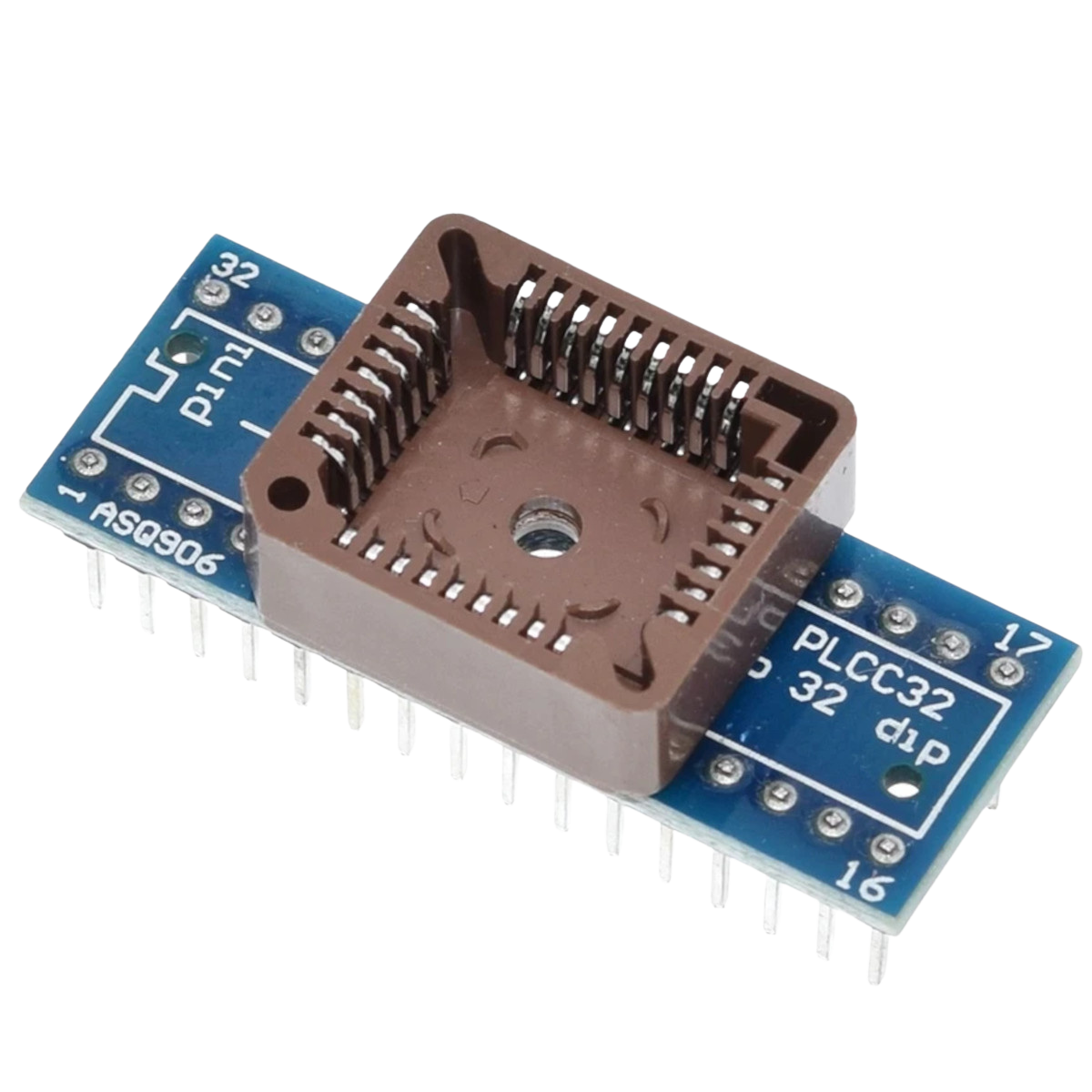 PLCC32 To DIP32 SMD IC Programmer Adapter Socket أدابتر مبرمجة