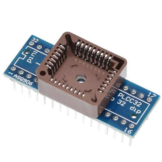 PLCC32 To DIP32 SMD IC Programmer Adapter Socket أدابتر مبرمجة