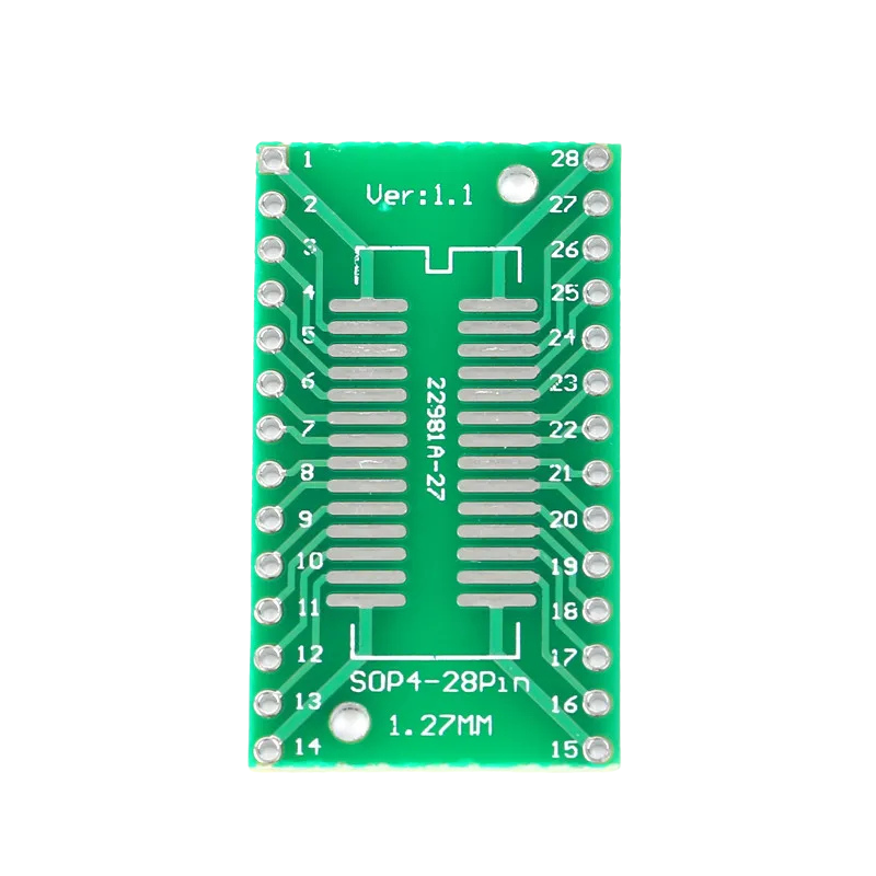 SOP28 To DIP28 SMD IC Programmer Adapter أدابتر مبرمجة