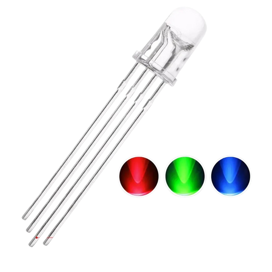 5mm RGB Led Light Emitting Diode ليد متعدد الألوان