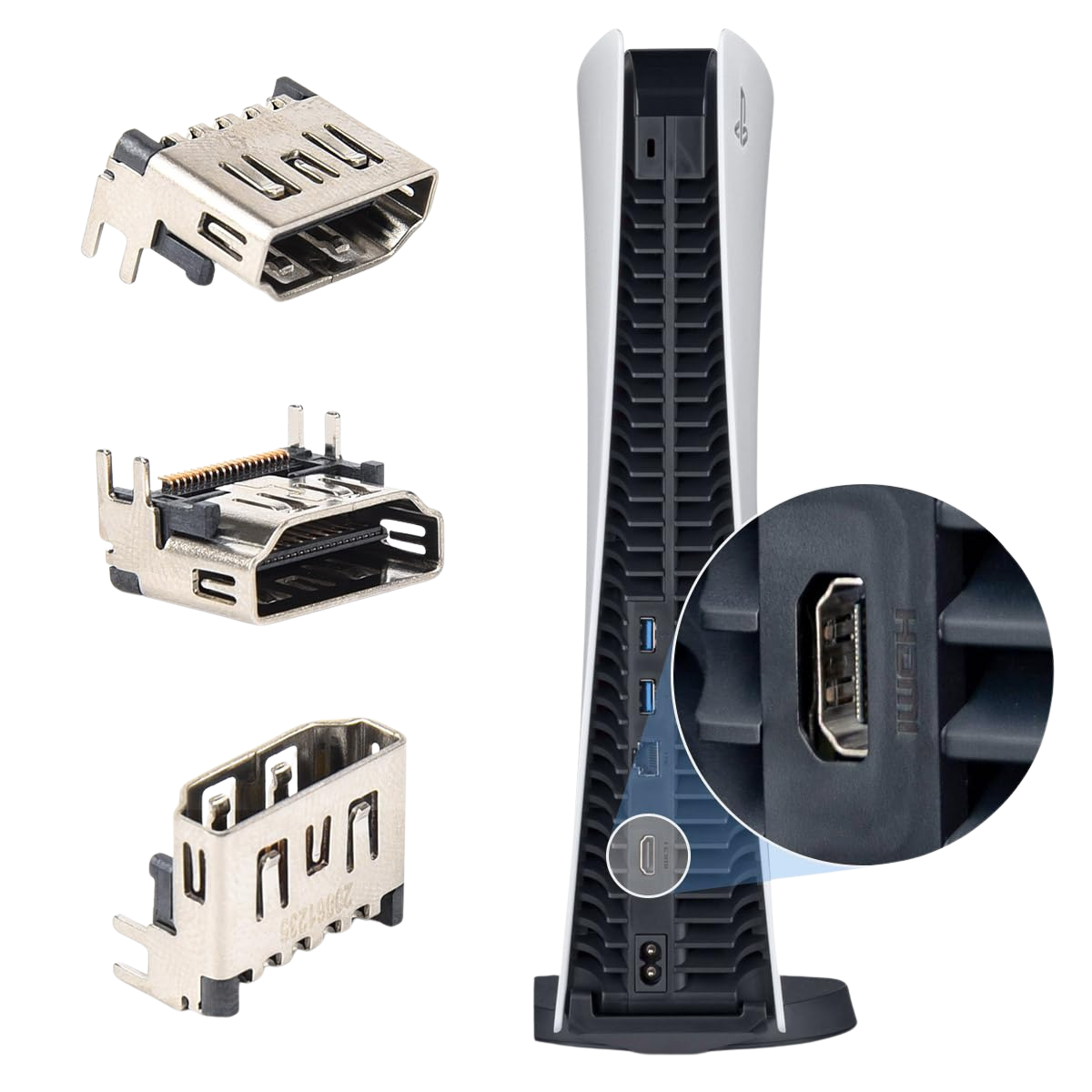 PS5 HDMI Port Original مدخل إتش دي بلايستيشن 5