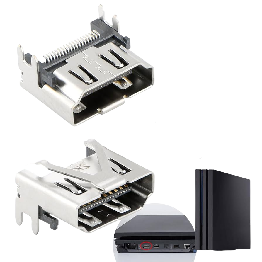 PS4 Slim/Pro HDMI Port مدخل إتش دي بلايستيشن 5 سلم/برو