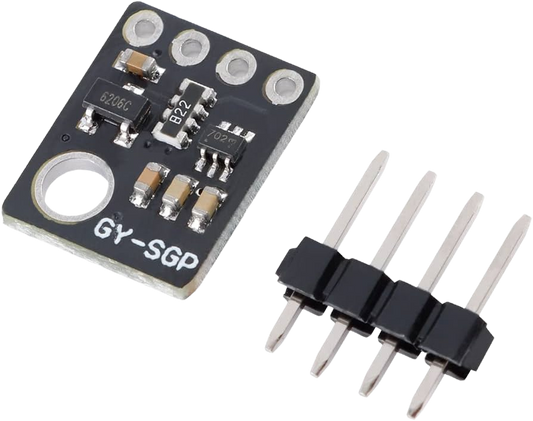 GY-SGP30 AIR QUALITY GAS SENSOR TVOC ECO2 CARBON DIOXIDE MEASUREMENT FORMALDEHYDE MODULE وحدة استشعار لرصد جودة الهواء