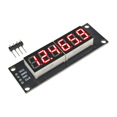 TM1637 0.36 Inch 6-Digit 7-Segment Digital LED Display Module