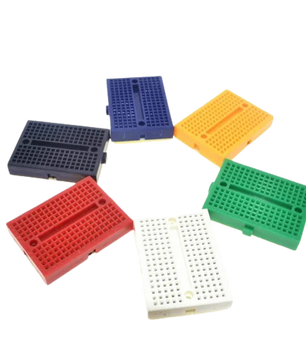 Mini 170 point breadboard لوحة تركيب صغيرة