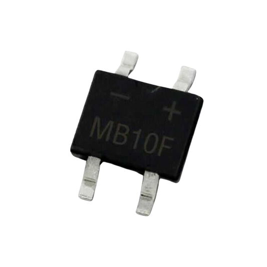 MB10F SMD Bridge Rectifier Diode 0.8A 1000V  ديود مطبوع