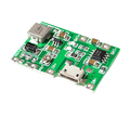 18650 DC-DC Step up 3.7V To 4V-18V 2A + Charge/Discharge Module رافع جهد و شاحن ليثيوم