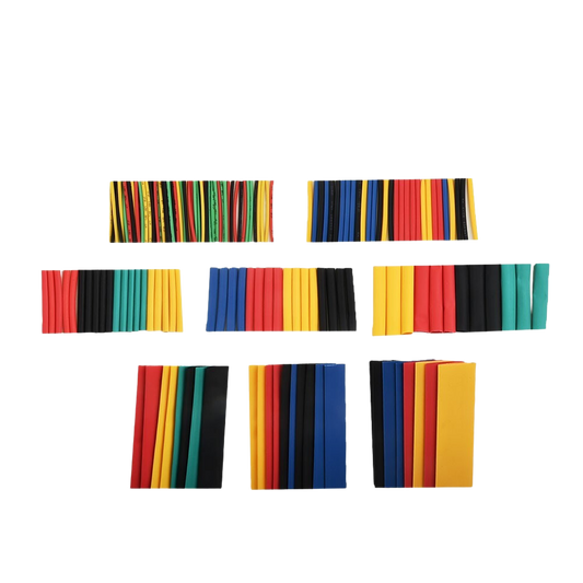 164/328/530PCS Heat Shrink Kit كت أنبوب الانكماش الحراري