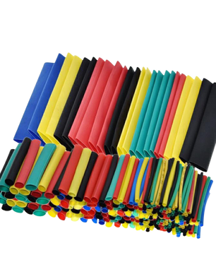 164/328/530PCS Heat Shrink Kit كت أنبوب الانكماش الحراري