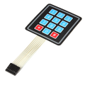 4x3 Matrix Membrane Keypad