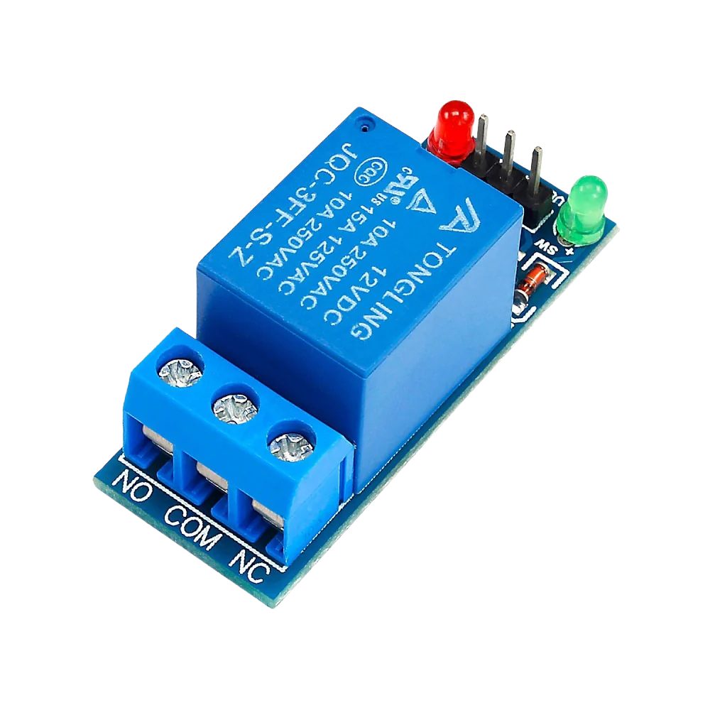 12V 1 Channel Relay Module موديل ريلي فردي