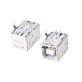 USB 2.0 Type-B White Connector Female Printer Socket مدخل طابعة