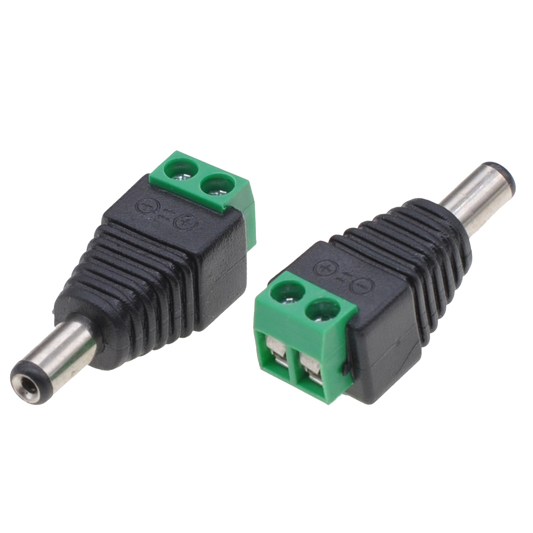 DC Male Power Plug مدخل بور ذكر