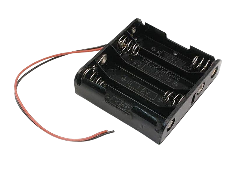 4X AA Battery Holder حاملة بطاريات