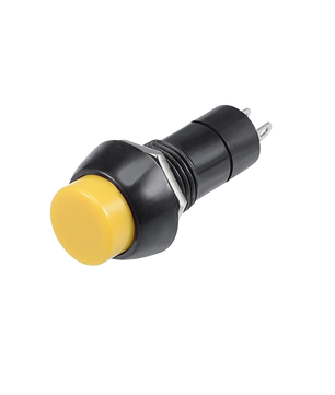 PBS-11B 12mm 2PIN Momentary Self-Reset Round Push Button Switch مفتاح بش بطم