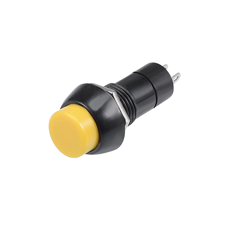 PBS-11B 12mm 2PIN Momentary Self-Reset Round Push Button Switch مفتاح بش بطم